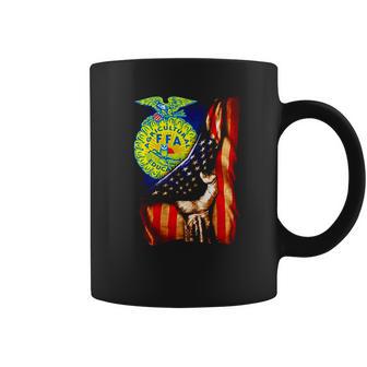 Ffa Emblem Inside American Flag Coffee Mug | Favorety DE