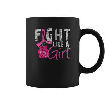 Fight Like A Girl Canker Boxing Glove Coffee Mug | Favorety UK