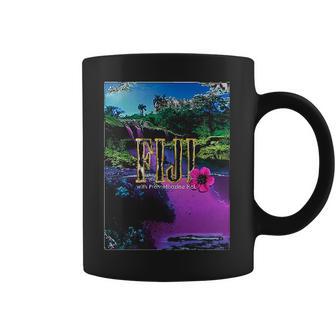 Fiji Artesian Aesthaetic On Promethazine Xanax Vaporwave Synthwave Water Coffee Mug | Favorety