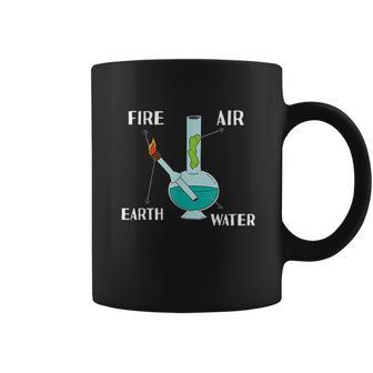 Fire Air Earth Water All Elements In One Bong Coffee Mug | Favorety