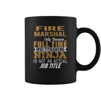 Fire Marshal Ninja Coffee Mug | Favorety UK