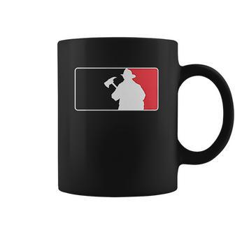 Firefighter Baseball Style Logo Coffee Mug | Favorety UK