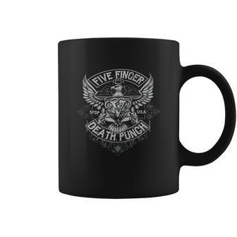 Five Finger Death Punch Howe Eagle Crest Coffee Mug | Favorety AU