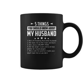 Five Things About My Husband Creative 2022 Gift Coffee Mug | Favorety AU