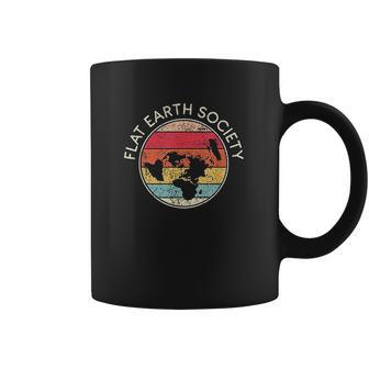 Flat Earth Society Conspiracy Theory Model Gift Coffee Mug | Favorety CA