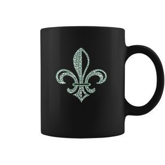 Fleur De Lis Using Lyrics To When The Saints Go Marching Coffee Mug | Favorety DE