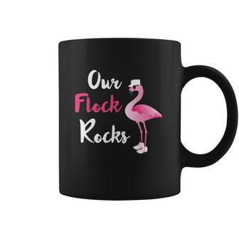 Our Flock Rocks Adorable Flamingo Cruise Christmas Vacation Gift Coffee Mug | Favorety UK