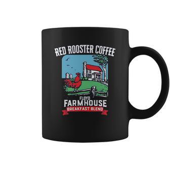 Floyd Farmhouse Red Rooster Coffee Coffee Mug | Favorety CA