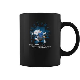 Follow The White Rabbit Coffee Mug | Favorety CA