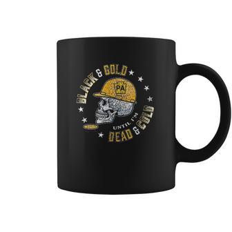 Football Fans Black And Gold Coffee Mug | Favorety CA