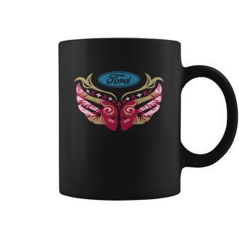 Ford Cares Warriors In Pink T Shirt Coffee Mug | Favorety DE