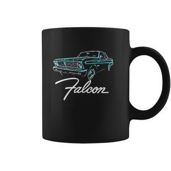 Ford Falcon Coupe Neon Lights Design Coffee Mug | Favorety UK