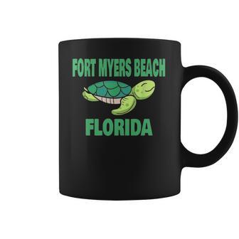 Fort Myers Beach Florida Sea Turtle Themed Coffee Mug | Favorety AU