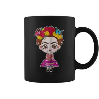 Frida Kahlo Cute Chibi Coffee Mug | Favorety AU