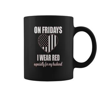 On Fridays I Wear Red Coffee Mug | Favorety UK