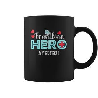 Frontline Hero Med Tech Essential Workers Thank You Nurses Graphic Design Printed Casual Daily Basic Coffee Mug | Favorety AU