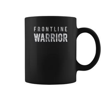 Frontline Warrior Funny Nurse Doctor Social Distancing Coffee Mug | Favorety UK