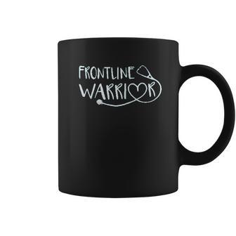 Frontline Warrior Nurse Funny Nursing Gifts Coffee Mug | Favorety AU