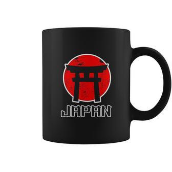 Funny Asia Japan Japanese Gate Torii Flag Women Men Kids Coffee Mug | Favorety