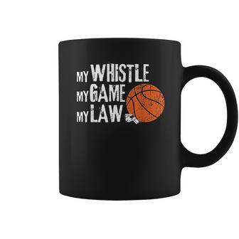 Funny Basketball Referee Quotes Gift I Hoops Ref Coffee Mug | Favorety DE