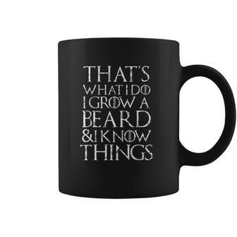 Funny Beard Cool I Grow Facial Hair Man Men Coffee Mug | Favorety