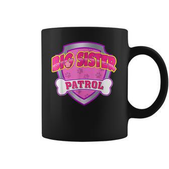 Funny Big Sister Patrol - Dog Mom Dad For Men Women Coffee Mug | Favorety