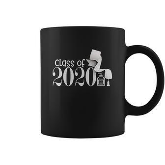 Funny Class Of 2020 Graduation With Toilet Paper And Hand Sanitizer Seniors 2020 Coffee Mug | Favorety AU