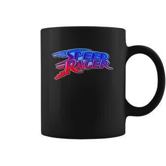 Funny Classic Retro Speed Racer Logo Coffee Mug | Favorety UK