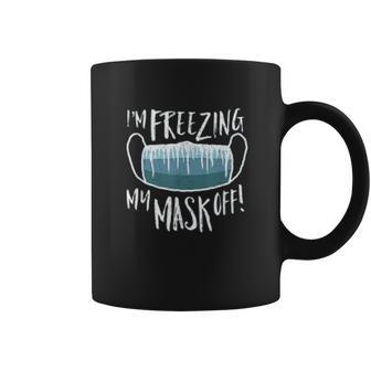 Funny Cold Freezing Social Distancing Coffee Mug | Favorety UK