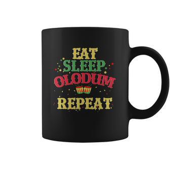 Funny Eat Sleep Olodum Repeat Tshirt Brazilian Carnival Gift Coffee Mug | Favorety