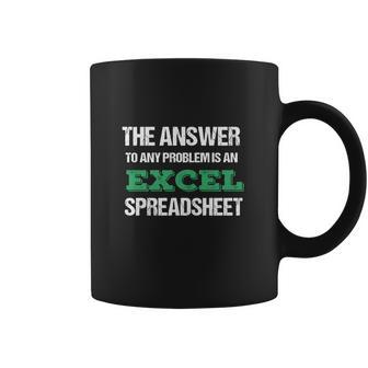 Funny Excel Spreadsheet Coffee Mug | Favorety