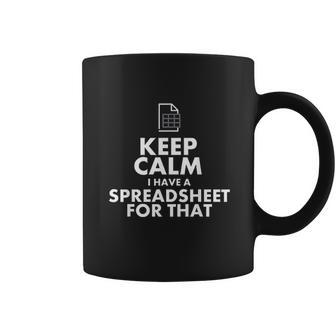 Funny Excel Spreadsheets Lover Gift Accountant Men Women Coffee Mug | Favorety AU