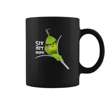 Funny Grinch 6 Feet People Coffee Mug | Favorety