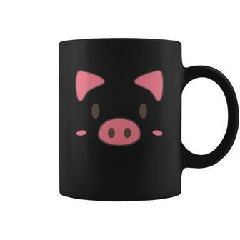 Funny Halloween Cute Piggy Face Halloween Costume Coffee Mug | Favorety CA