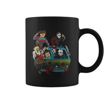 Funny Halloween Scary Holocaust Machine Van Movie Characters Coffee Mug | Favorety DE