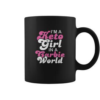 Funny Ketogenic Diet Keto Girl Carbie World Coffee Mug | Favorety UK