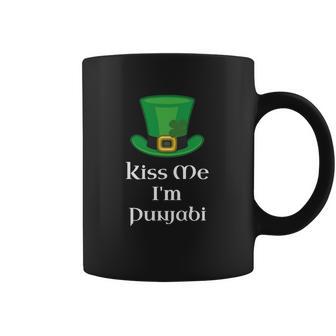 Funny Kiss Me Im Punjabi For St Patricks Day Coffee Mug | Favorety