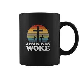 Funny Liberal Christian Democrat Jesus Was Woke Coffee Mug | Favorety AU