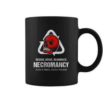 Funny Necromancy Gamer D20 Dice Dungeon Dragons Gaming Gift Coffee Mug | Favorety DE