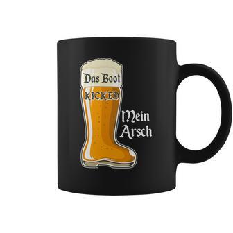 Funny Oktoberfest Das Boot Kicked Mein Arsch Coffee Mug | Favorety