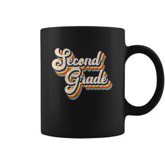 Funny Retro Second Grade Logo Coffee Mug | Favorety AU