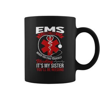 Funny Sister Ems Gift Emt Gift Proud Coffee Mug | Favorety UK