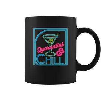 Funny Social Distancing And Chill Coffee Mug | Favorety