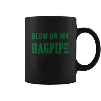 Funny St Patricks Day Bagpipe For Men St Paddy Coffee Mug | Favorety AU