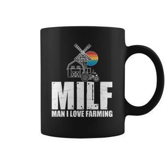 Funny Vintage Milf Man I Love Farming Coffee Mug | Favorety CA