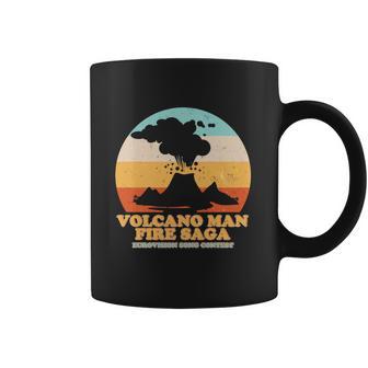 Funny Vintage Volcano Man Fire Saga Eurovision Song Contest Coffee Mug | Favorety DE