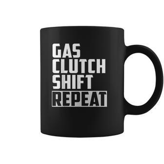 Gas Clutch Repeat Car Jdm Euro Classic Manual Coffee Mug | Favorety