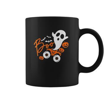 Ghost Rider Truck Monster Halloween Pumpkin Coffee Mug | Favorety AU