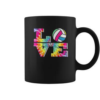 Girls Volleyball Tie Dye Love Colorful For Teenagers Coffee Mug | Favorety AU