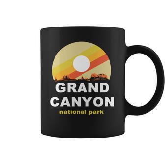 Grand Canyon National Park Retro Logo Coffee Mug | Favorety AU